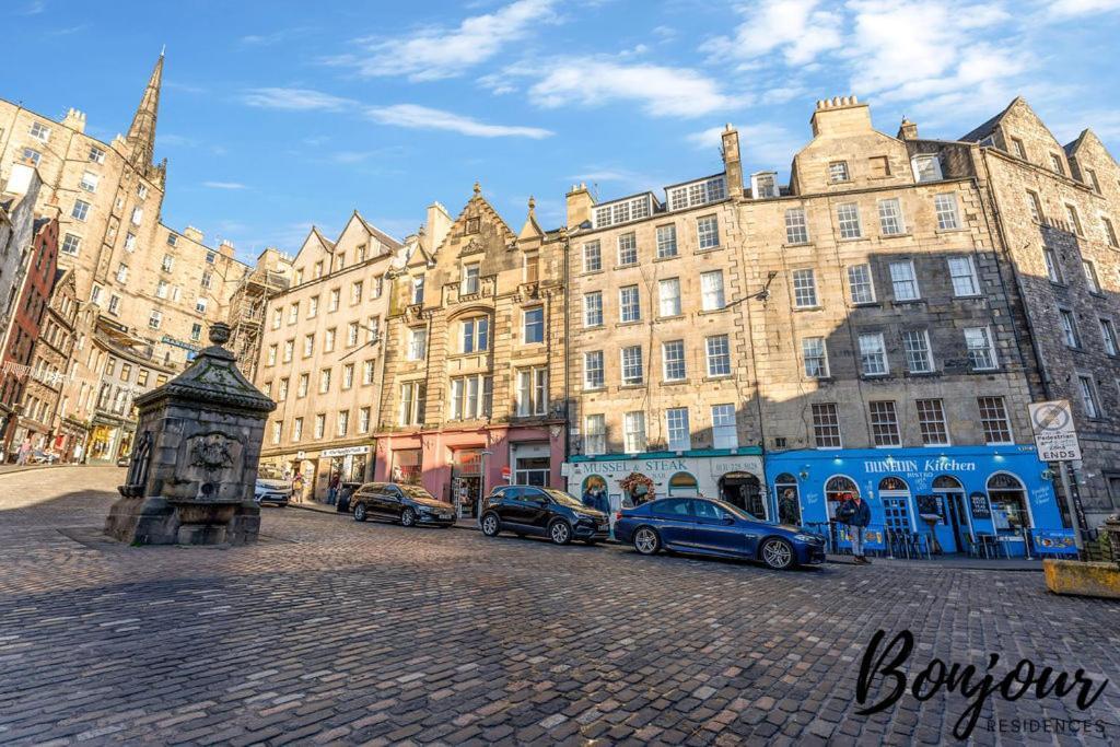 Spacious 2Br-1Ba - Grassmarket - Free Parking By Bonjour Residences Edimburgo Exterior foto